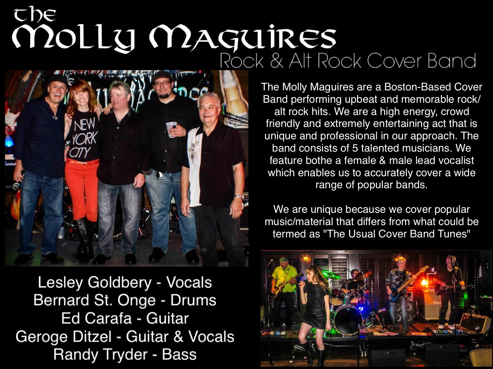 The Molly MaGuires - CHOP SHOP PUB